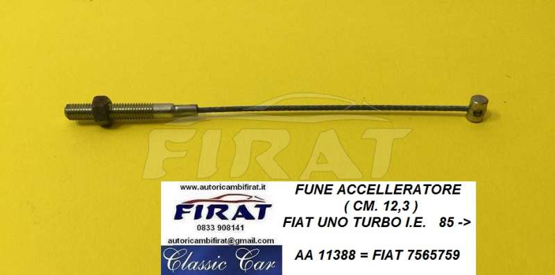 FUNE ACCELLERATORE FIAT UNO TUBO IE (22414)